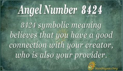 Angel Number 8424 Meaning: Universal Guidance