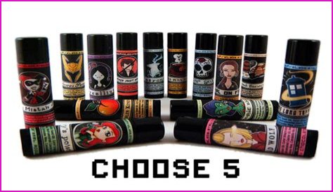 Science Fiction-Inspired Lipbalms Will Increase Your Geek Cred
